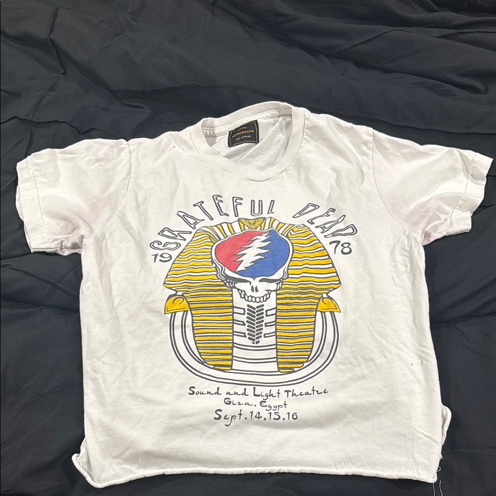 White Grateful Dead Graphic Tee